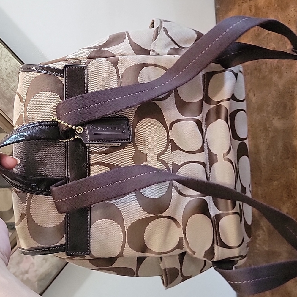 Coach Signature Jacquard Backpack 🎒 - Picture 11 of 11